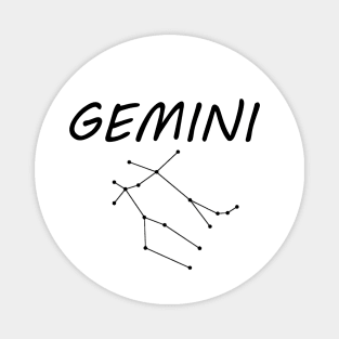 Gemini Zodiac Star Sign Magnet